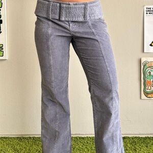 Gray Corduroy Pants